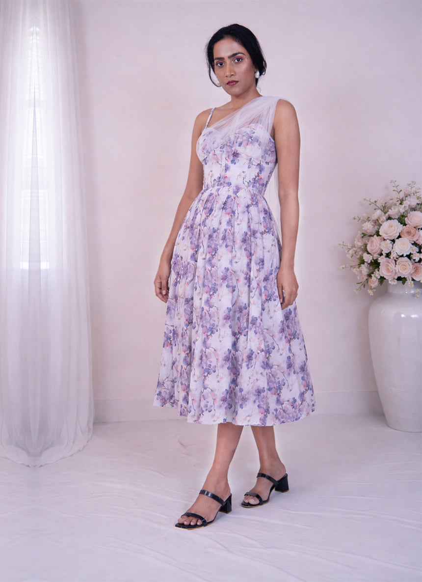 Infinity Corset Sweetheart Neck with mesh tie over neck