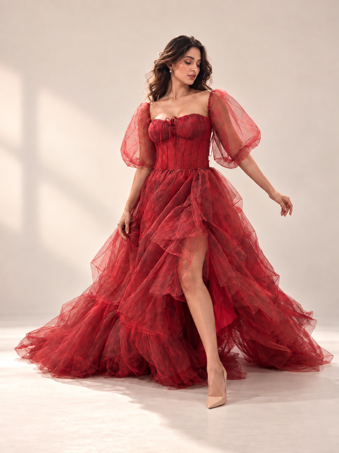 Scarlet Rhapsody Corset Gown