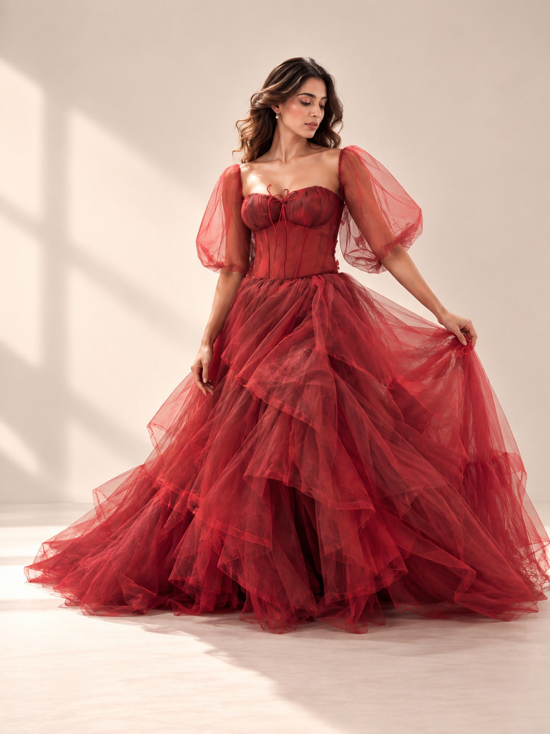 Scarlet Rhapsody Corset Gown